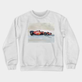 Formula 1 racing car illustration Crewneck Sweatshirt